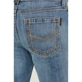 thumbnail image 4 of Cody James Men's Fr Clover Leaf Wash Slim Straight 5-Pocket Stretch Jeans - LGHT 34W x 30L, 4 of 4