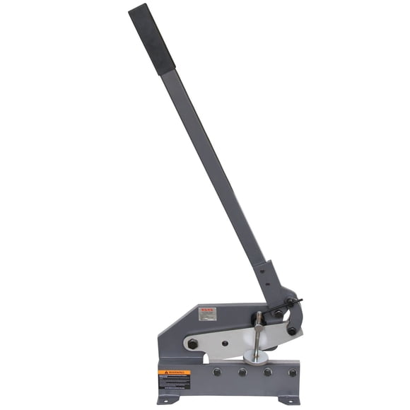 KAKA INDUSTRIAL HS-10, 10-Inch Sheet Metal Plate Shear, Solid Steel Frame, Mounting Type Metal Shear,For Cutting Sheets and Bars, High Precision Manual Hand Plate Shear