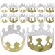 thumbnail image 2 of 24pcs Golden Crown Hats Child Crown Birthday Celebration Baby Shower Hat Party Supplies Photo Props, 2 of 2