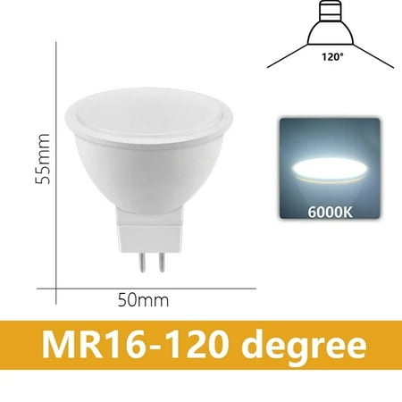 

MR16 GU5.3 LED Spotlight 3W-8W 220V AC110V AC/DC12V Beam Angle 38/120 Degree Energy Saving indoor Light Bulb Table