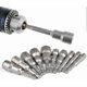 thumbnail image 4 of Hex Socket Set - 10 Pieces Magnetic Adapter for Impact Driver, 6-15mm Size Range, 1/4 Inch Drive Tool-Compatible Wrench Accessory Collection, 4 of 5