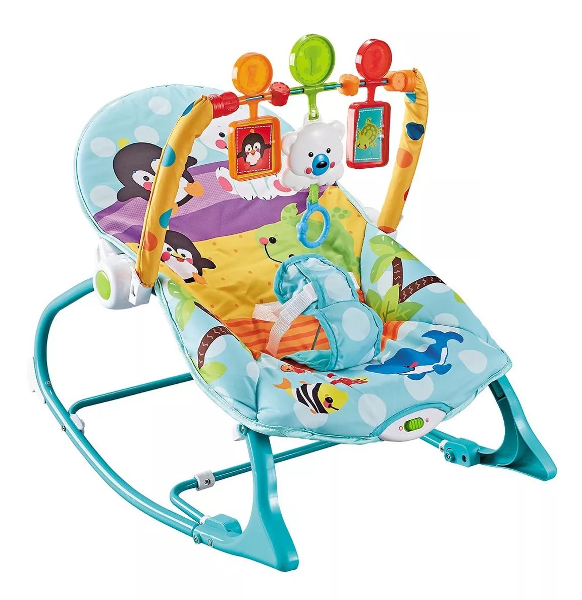 Rocker Silla Vibradora Mecedora De Bebe Musical