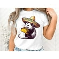 thumbnail image 2 of Taco Lover Opossum Animal Foodie Food Lover Gift Men Women T-Shirt Cute Opossum Taco Eater Birthday Holiday Presents Tshirt, 2 of 10