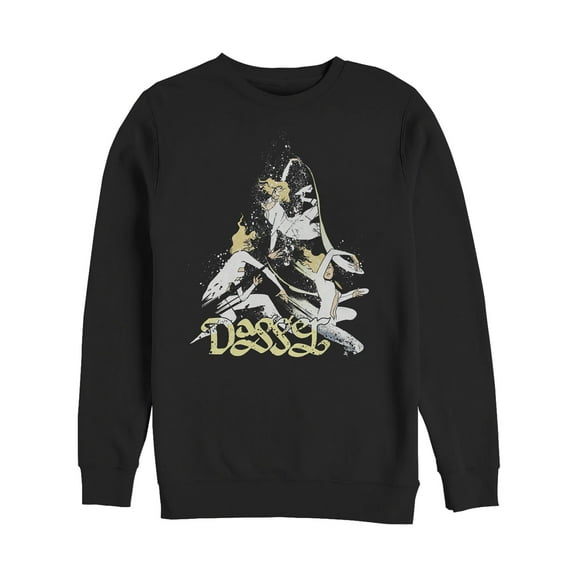 Men's Marvel Cloak and Dagger Light Dance  Sweatshirt Black 3X Large