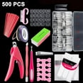 thumbnail image 1 of Acrylic Powder Glitter Nail Art Kit False Nail Tips Nail Art Decoration Tools Pro Acrylic Nail Kit Empty Liquid Bottle Manicure Nail Extension Acrylic Tips Cutter Glitter For DIY Art, 1 of 6