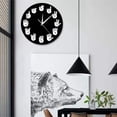thumbnail image 4 of Boreal Craft Timber Boxing round Timer with Sound Temp Probe for Grilling tooth Circular Sign Language Gesture Wall Clock Decoration Wall Clock Mute Wall Circular Wall, 4 of 7