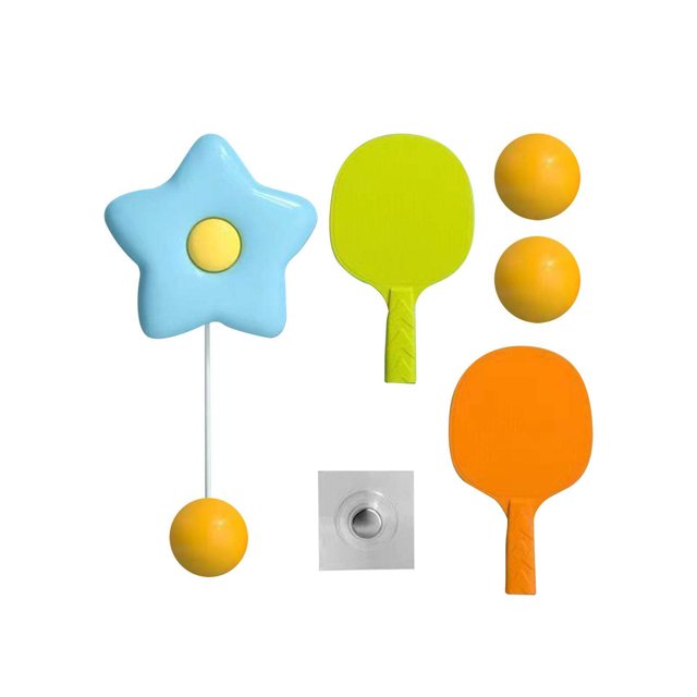 pitrice Entraîneur de Tennis de Table Jouet d'Interaction Parent-Enfant pour Cadre de Porte