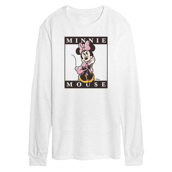 Disney - Minnie Mouse - Cute & I Know It - Men's Long Sleeve T-Shirt