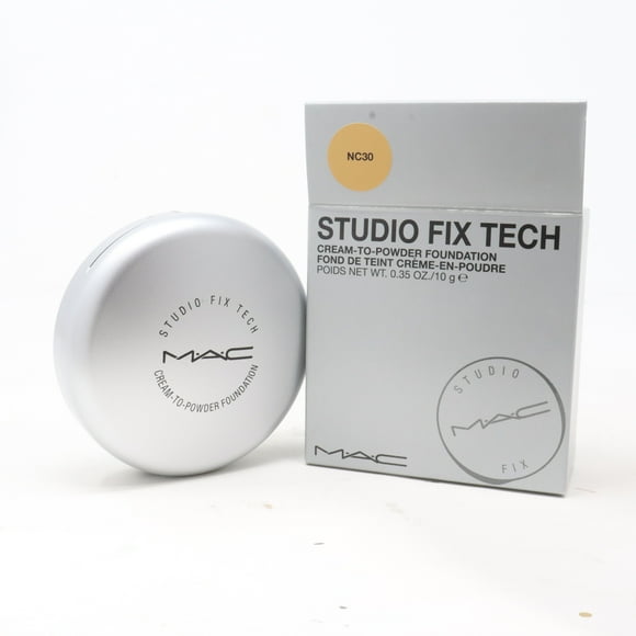 Mac Studio Fix Tech Foundation NC30 0.35oz/10g New With Box