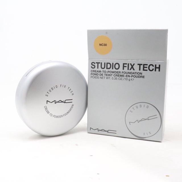 Mac Studio Fix Tech Foundation NC30 0,35 Oz/10 g Neuf avec Boîte