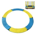thumbnail image 1 of Tapis de Sécurité pour Trampoline Couverture de Remplacement pour Trampoline Rond (avec Clôture) Convient 47/55/59 Pouces, 1 of 8