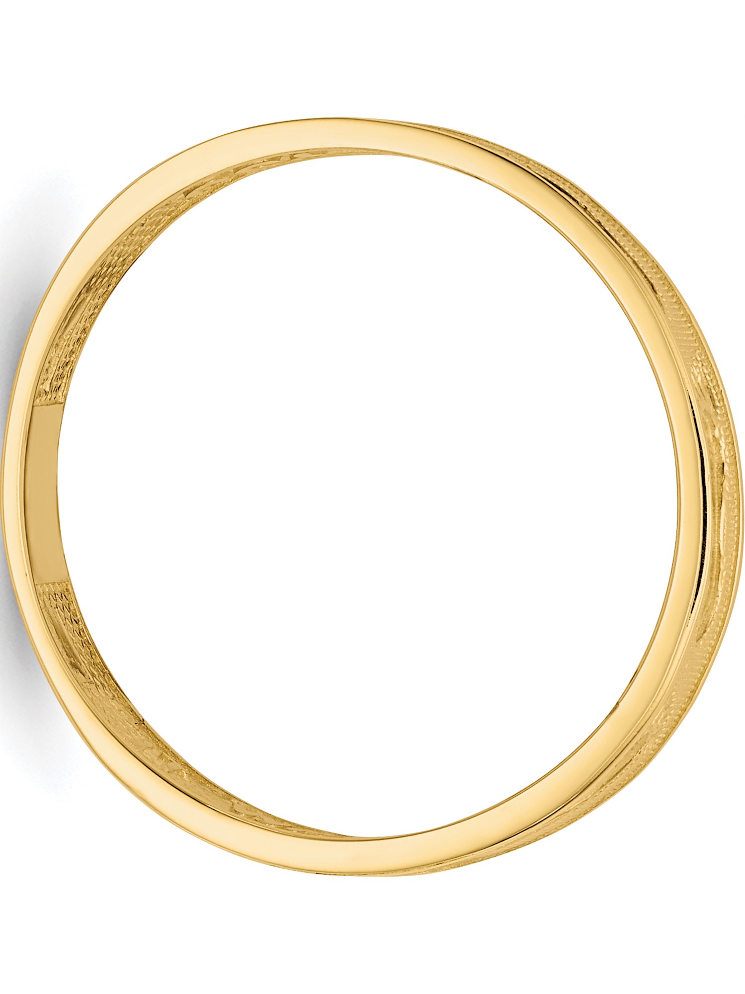 14k Yellow Gold Footprints In The Sand Ring Walmart Canada