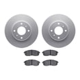 thumbnail image 2 of KarParts360 For Nissan Sentra 2000-2006 Rotors And Brake Pads Front | Cast Iron | Vented | Ceramic Pads | Performance/Racing Driving Style | Plain Rotor Style | 5 Lugs, 2 of 4