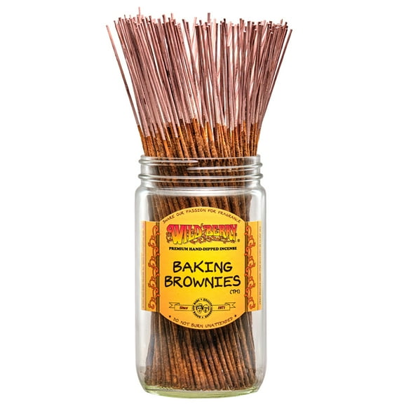 50x Wild Berry Incense Baking Brownies Traditional Sticks