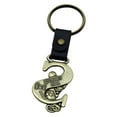 Mickey Mouse Letter S Brass Key Chain - Walmart.com
