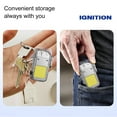 thumbnail image 6 of Multifunctional Portable Keychain Light and Lighter, USB Rechargeable, Windproof Arc Ignition, High Brightness Floodlight, Compact Outdoor and Emergency Tool, 6 of 9