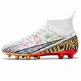 thumbnail image 6 of Epic Lightning - Patterned High - Top Soccer Cleats: Supreme Traction, Dazzling Multicolor Design, Gold - Accented Details, Unmatched Comfort & Performance for Dominating the Pitch, 6 of 22