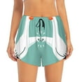 thumbnail image 2 of Honeii Goosebumps print a double-layered women's running short, ideal for gym, tennis, and various activities, complete with a practical pocket-XX-Large, 2 of 7