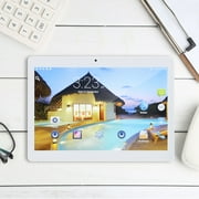 Elenxs 10 Android 6.0 Tablet, Octa Core Processor, 4GB Memory, 64GB Storage, 8 Cores Dual Cameras 5.0MP 1280*800 IPS, White