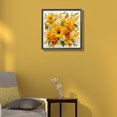 thumbnail image 2 of 5D DIY Taladro Cuadrado AB Parcial Flores 45x45cm, 2 of 9