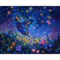 thumbnail image 4 of TISHIRON Diamond Art Painting Kits,12x16 inch 5D DIY Butterfly in the Night Sky Diamond Art Crafts Kit for Adults and Kids Beginners, 4 of 7