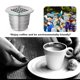 thumbnail image 5 of Cápsulas de café reutilizables taza K de acero inoxidable 304 repuesto para cafeteras Nespresso Espresso, 5 of 8