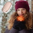 thumbnail image 2 of 4Pcs Hand Warmers Rechargeable,Electric Hand Warmer,Reusable Portable Pocket Heater USB Handwarmers,Gifts for Men,Women,Indoor,Outdoor,Hiking,Skiing,Camping,If You Love Him/Her,Warm Him/Her Up, 2 of 7