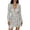 Silver, variant on Elegant Sparkly Sequin Evening Gown Formal Party Dress With Tie Neck And Waist For Plus Size Women