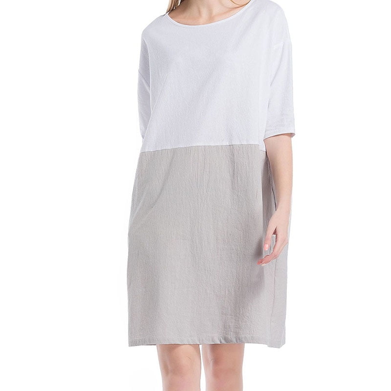 walmart linen dress
