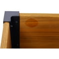 thumbnail image 5 of Wood Rectangular Garden Planter Box Raised Bed Outdoor,Planters for Outdoor Plants ,Elevated Herbs Vegetables Flowers Great Patio Deck Balcony, 5 of 12