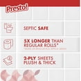 thumbnail image 3 of Papel Higiénico Presto! Ultra Resistente 2 Capas 24 Rollos Mega, 3 of 5