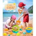 thumbnail image 2 of Beach Sand Toys DUDUCOFU, plegable para niños, con bolsa de malla, 2 of 9