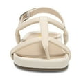 thumbnail image 6 of FSJ Women Split Round Toe Platform Thong Sandals T Strap Buckled Platforms Summer Beach Holiday Daily Shoes Size 8.5 Beige, 6 of 6