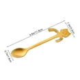 thumbnail image 6 of Queroig Cat Spoon Coffee Teaspoon Stainless Steel Hanging Cup Tea Spoon for Drink Mixing Cute Cat Shape Milkshake Jam Spoon Coffee Lover Gift, 6 of 7