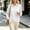 White, variant on QUNYINEY Polo Shirt Women Casual Long Sleeve Work Business Tops Button Solid Collared Pullover Classic Fit Womens Shirts
