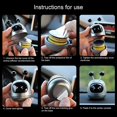 thumbnail image 4 of Difusor del salpicadero del coche (rojo, sabor a pomelo), adorno difusor de aire robot, accesorios de decoración interior del coche para mesa, dormitorio, sala de estar, oficina JM JM, 4 of 5