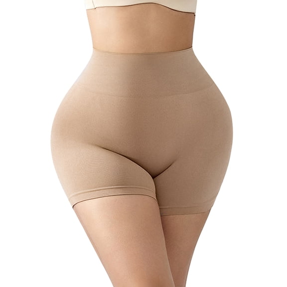 Athlemo Plus Size Women's Tummy Control Light Compression Panties High Waist Slimming Underwear