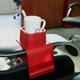 thumbnail image 4 of Sofá flexible Reposabrazos Coaster Bandeja Beber Refrigerio y rojo Sunnimix Posavasos de sofá, 4 of 8