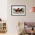 thumbnail image 3 of Historic Framed Print, A humming trot, 17-7/8" x 21-7/8", 3 of 9