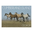 thumbnail image 2 of Cumberland Island, Georgia, Wild Horses Running (1000 Piece Puzzle, Size 19x27, Challenging Jigsaw Puzzle for Adults and Family, Made in USA), 2 of 4