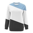 thumbnail image 4 of Sweatshirts For Women Trendy Zipper Women's Tops Round Neck Fashion Casual Long Sleeve Print Sweatshirt, 4 of 4