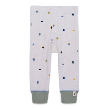 easy-peasy Baby Ribbed Back Panel Leggings, Sizes 0-24 Months