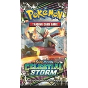 One Pokemon TCG Sun & Moon Celestial Storm Booster 10 Card PACK (Sealed/English)