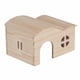 thumbnail image 2 of Cabaña escondite para hámster, Casa de madera para hámster, mordedura, casa escondite de madera, cabaña escondite para hámster, la mejor de su clase Jadeshay A, 2 of 8