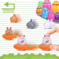 thumbnail image 3 of Huevos de Pascua Kiddelo precargados con conejo retráctil para coche, 12 unidades, 3 of 7