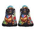 thumbnail image 5 of Patriotic Dachshund Wiener Dog 4th Of July Shoes Sneakers Black Size 11.5, 5 of 7