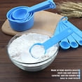 thumbnail image 5 of Worallymy 11pcs/set Measuring Cups Graduated Kitchen Measuring Tools Plastic Household Meaurement Spoons, Green, 5 of 8