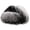 Black, variant on Furry Lined Trapper Hat with Ear Flaps Windproof Winter Ski Hat Winter Thicken Earflap Hunting Hat for Women Men Skating