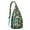 Greenish-blue-81, variant on Cartoon Dino Sling Bag - Cute Dinosaur Print Thermal Tote, Large Capacity Cooler for School & Workplace