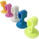 thumbnail image 1 of 5 Pack Rubber Door stoppers Door Handle Buffer Silicone Adhesive Door Stop for Protect WallsWhite+Blue+Green+Red+Orange, 1 of 4